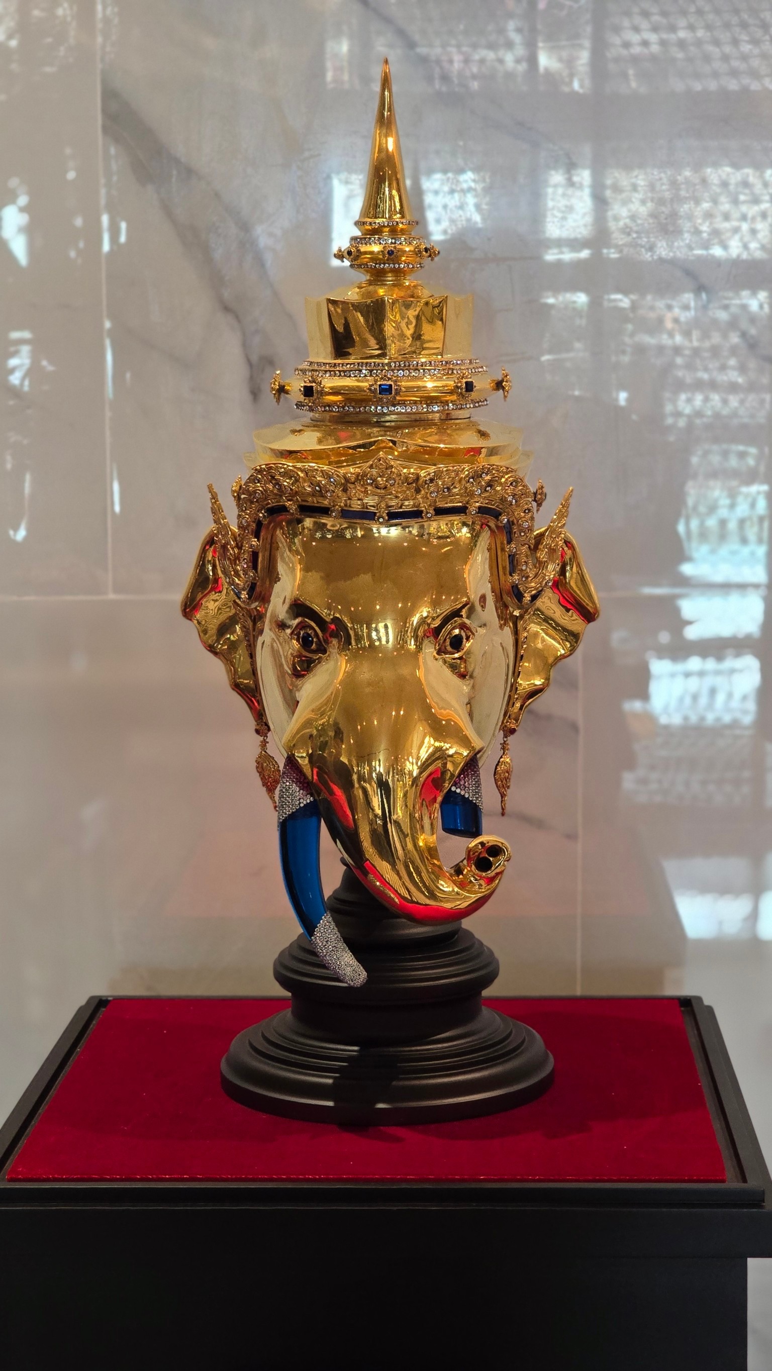 พระพิฆเนศ เศียรใหญ่ (สีทอง) - 3